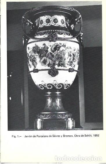 Otros art&iacute;culos de coleccionismo en papel: LAMINA 41174: Jarron de porcelana de Sevres y Bronces 1852 - VVAA