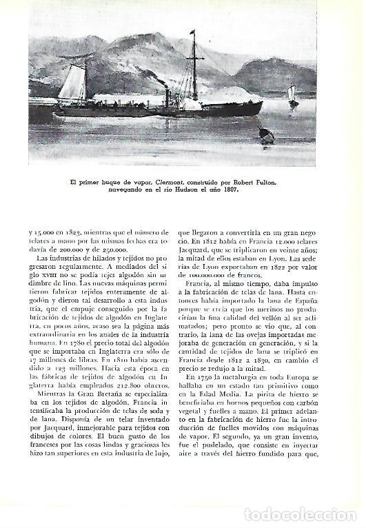 Outros artigos de papel: LAMINA 41202: El primer buque de vapor - Pijoan