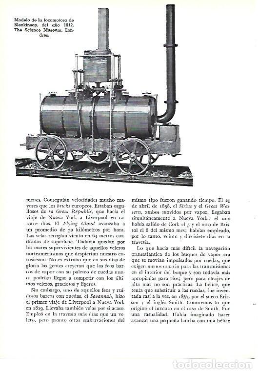 Outros artigos de papel: LAMINA 41204: Modelo de la locomotora Blenkinsop - Pijoan