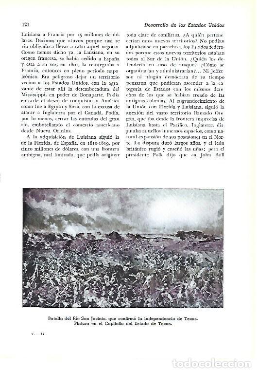 Collectionnisme Papier divers: LAMINA 41259: Batalla del Rio San Jacinto - Pijoan