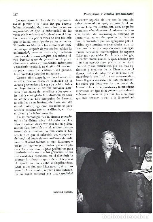 Collectionnisme Papier divers: LAMINA 41257: Edward Jenner - Pijoan