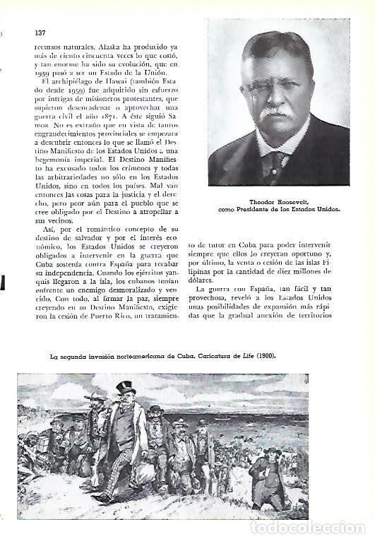 Collectionnisme Papier divers: LAMINA 41267: Theodor Roosevelt como presidente de Estados Unidos - Pijoan