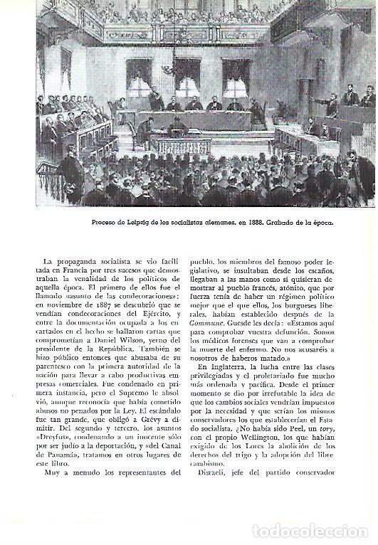 Collectionnisme Papier divers: LAMINA 41289: Proceso de Leipzog de 1888 - Pijoan