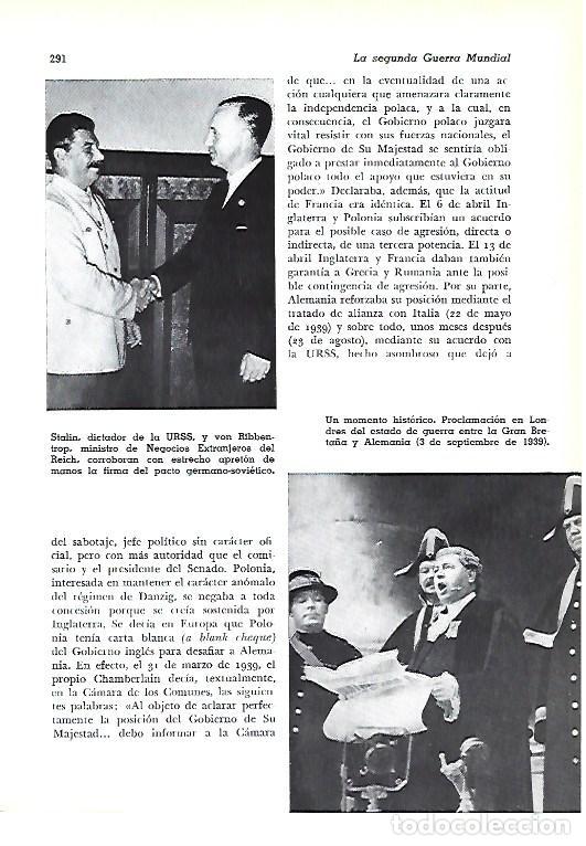 Paper Collecting Others: LAMINA 41342: Stanlin con Von Ribbentrop y proclamacion de la guerra entre Gran Breta&ntilde;a y alemania e