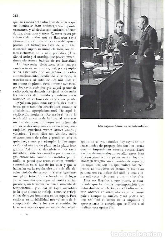 Paper Collecting Others: LAMINA 41352: Los esposos Curie en su laboratorio - Pijoan