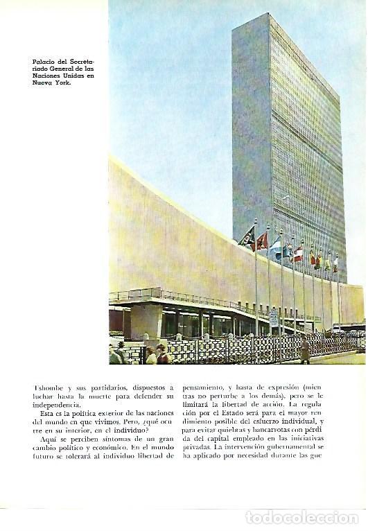 Paper Collecting Others: LAMINA 41374: Palacio del Secretariado General de las Naciones Unidas en Nueva York - Pijoan