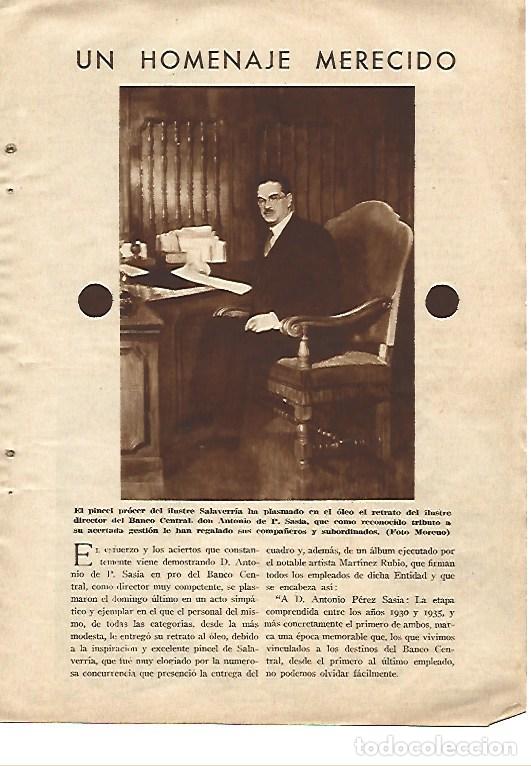 Paper Collecting Others: LAMINA 41384:Antonio de P. Sasia, por Salaverria - VVAA
