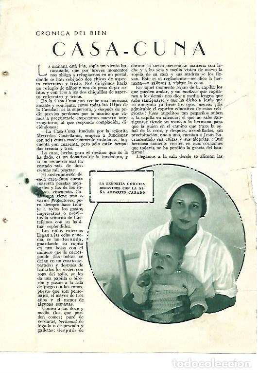 Paper Collecting Others: LAMINA 41399: Concha Benavides con la ni&ntilde;a Amparito Casado - VVAA