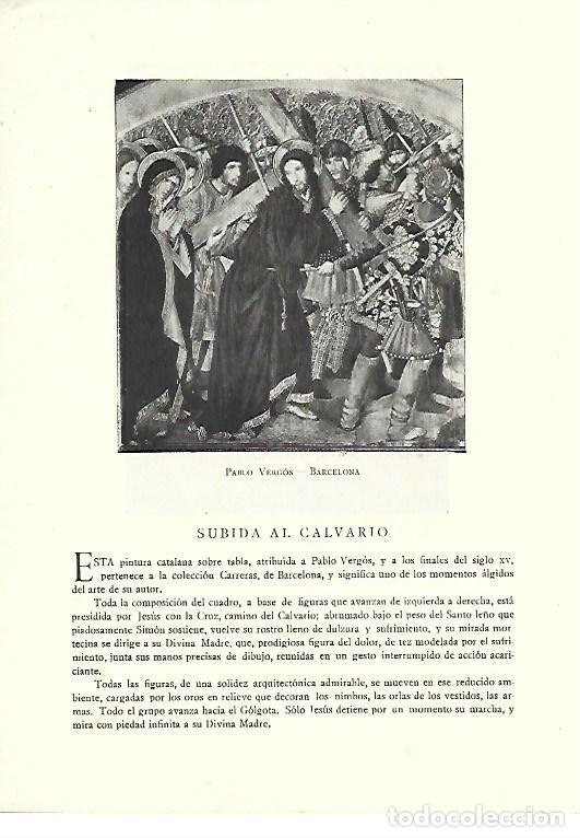 Paper Collecting Others: LAMINA 41433: Subida al Calvario, por Pablo Vergos - VVAA