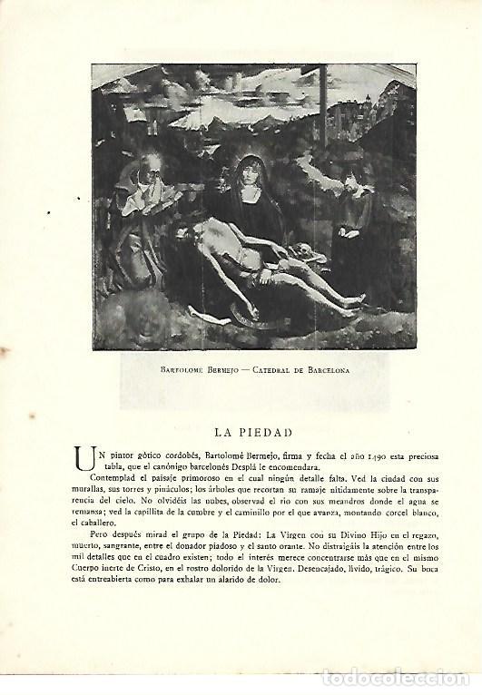 Paper Collecting Others: LAMINA 41438: La Piedad, por Bermejo - VVAA
