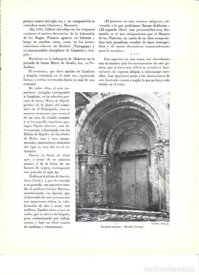 Paper Collecting Others: LAMINA 41468: Hospital Antiguo de Besalu - VVAA