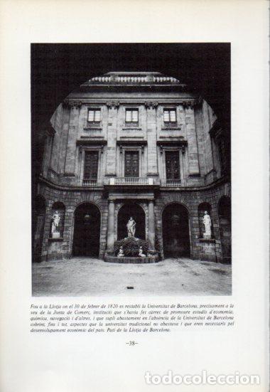 Sammelleidenschaft Andere Papierartikel: LAMINA V54031: Pati de la Llotja de Barcelona - Antoni Rovira i Virgili