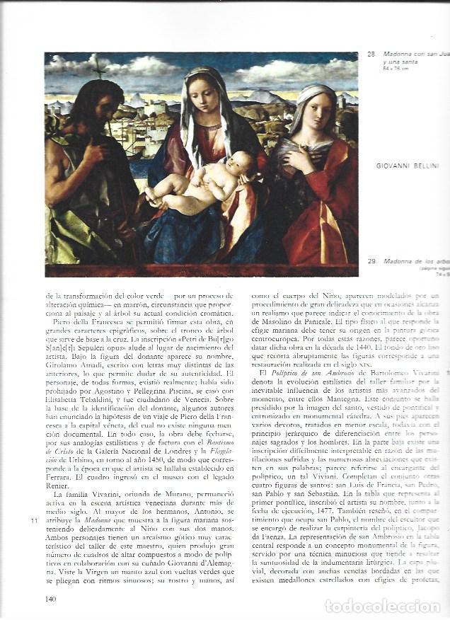 Paper Collecting Others: LAMINA 41533: Madonna con San Juan y una santa, por Bellini - VVAA