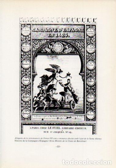 Paper Collecting Others: LAMINA V54024: Al&middot;legoria de la reinstauracio de Ferran VII - Antoni Rovira i Virgili