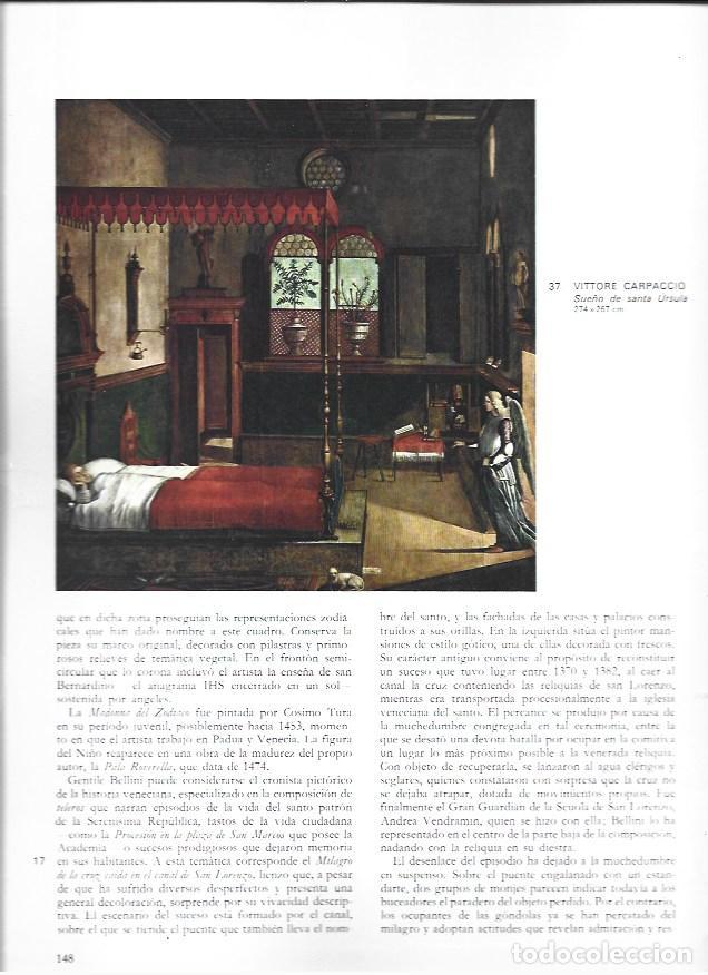 Paper Collecting Others: LAMINA 41538: Sue&ntilde;o de Santa Ursula, por Carpaccio - VVAA