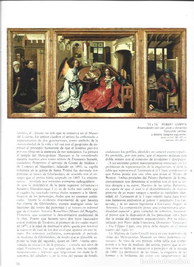 Paper Collecting Others: LAMINA 41560: Anunciacion con san Jose y donantes. Por Campin - Luis Monreal
