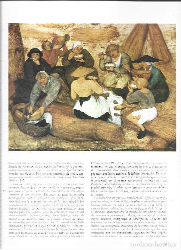 Sammelleidenschaft Andere Papierartikel: LAMINA 41563: Detalle de La siega, por Brueghel el Viejo - Luis Monreal