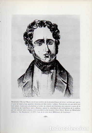 Sammelleidenschaft Andere Papierartikel: LAMINA V54044: Retrat de Mendizabal i Pascual Madoz - Antoni Rovira i Virgili