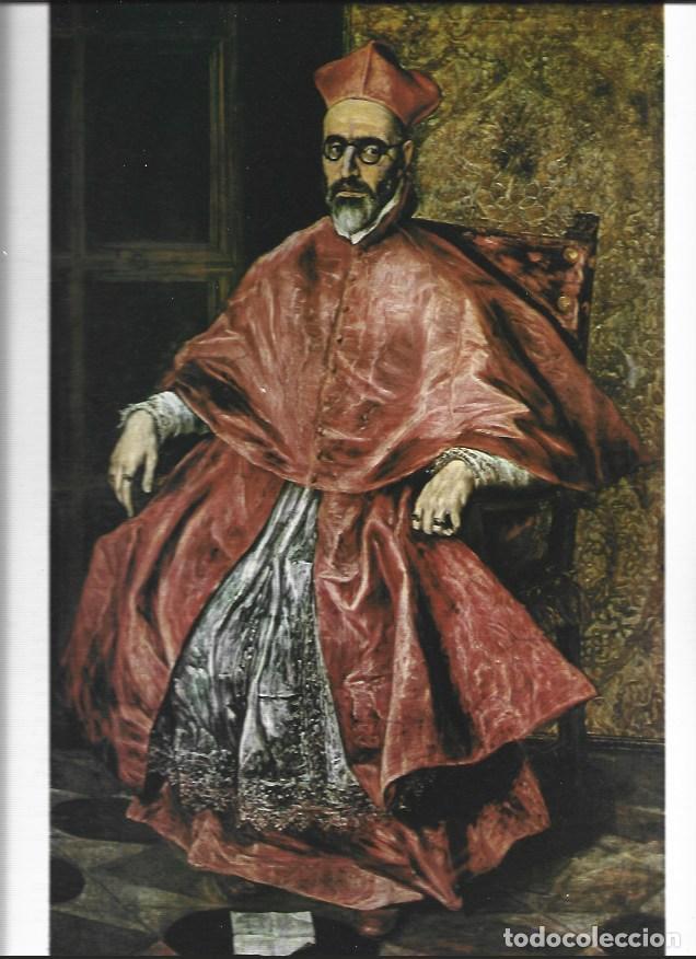 Outros artigos de papel: LAMINA 41570: Retrato del Cardenal don Fernando Ni&ntilde;o de Guevara, por el Greco - Luis Monreal