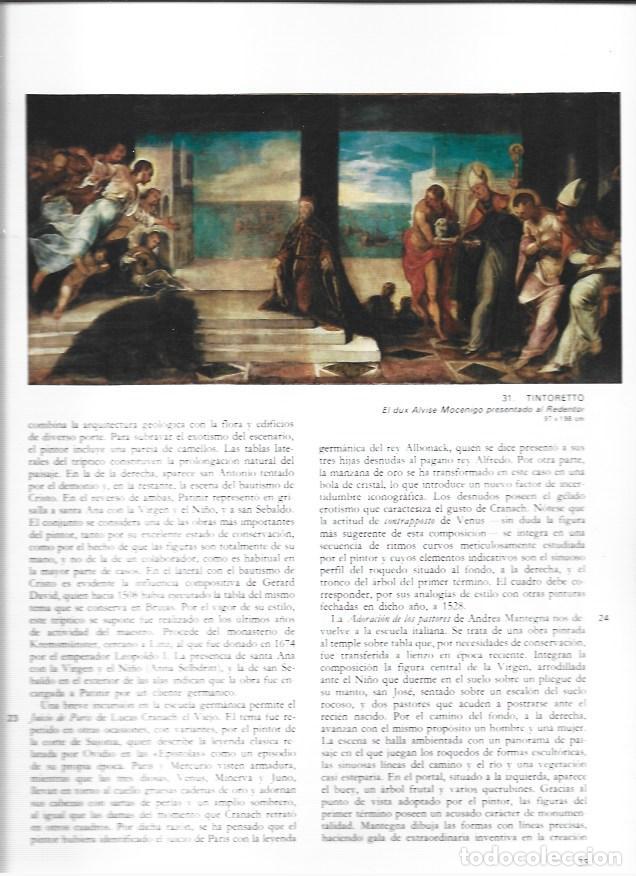 Outros artigos de papel: LAMINA 41568: El dux Alvise Mocenigo presentado al Redentor, por Tintoretto - Luis Monreal