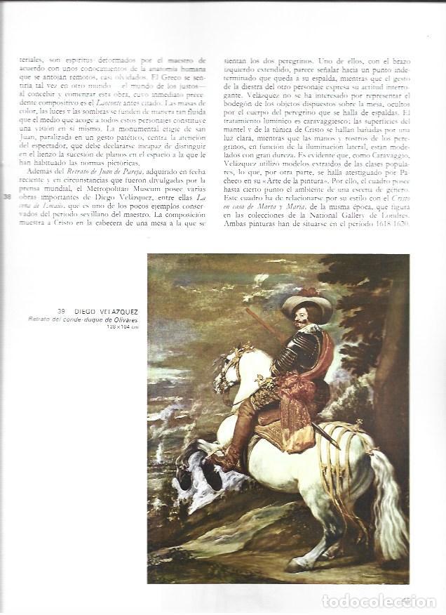 Altri oggetti di carta: LAMINA 41573: Retrato del Conde-Duque de Olivares, por Velazquez - Luis Monreal