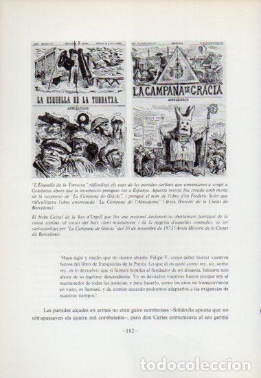 Altri oggetti di carta: LAMINA V54071: Bisbe Caixal de la Seu d'Urgell caricaturitzat per La Campana de Gracia - Antoni Rovi