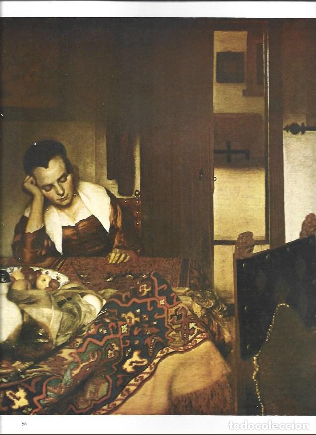 Altri oggetti di carta: LAMINA 41578: Muchacha dormida, por De Delft - Luis Monreal