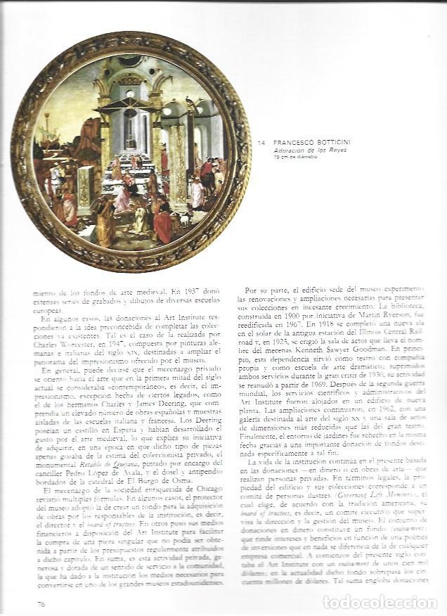 Altri oggetti di carta: LAMINA 41588: Adoracion de los Reyes, por Botticini - Luis Monreal