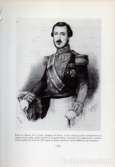 Altri oggetti di carta: LAMINA V54053: Retrat de Manuel de la Concha, marques del Duero - Antoni Rovira i Virgili