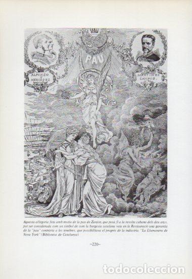 Altri oggetti di carta: LAMINA V54086: Al&middot;legoria de la pau de Zanjon, La Llumanera de Nova York - Antoni Rovira i Virgili