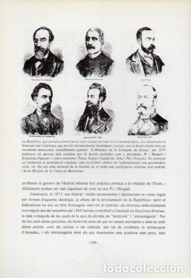 Sammelleidenschaft Andere Papierartikel: LAMINA V54074: Pi i Margall, E. Figueres, Tutau, Sunyer Capdevila, Soler y Pla i Nouviles - Antoni R