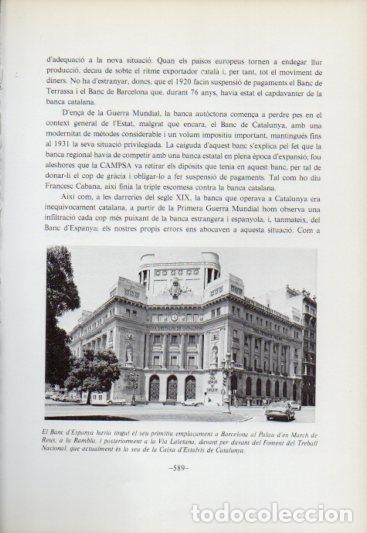 Collectionnisme Papier divers: LAMINA V54156: Banc d'Espanya, Barcelona - Antoni Rovira i Virgili
