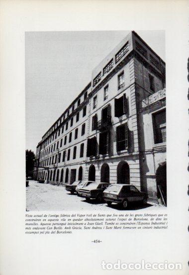 Collectionnisme Papier divers: LAMINA V54133: Fabrica del Vapor Vell, Barcelona - Antoni Rovira i Virgili