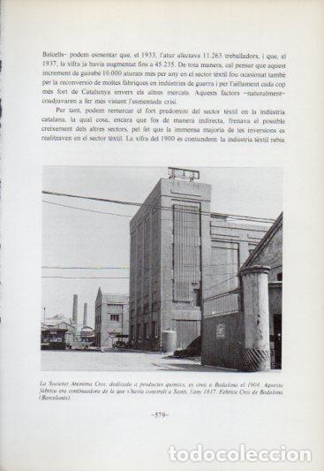 Collectionnisme Papier divers: LAMINA V54143: Fabrica Cros de Badalona - Antoni Rovira i Virgili