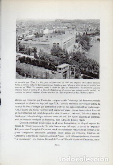 Collectionnisme Papier divers: LAMINA V54154: Central Electrica de l'Electroquimica de Flix - Antoni Rovira i Virgili
