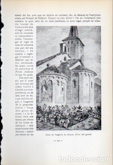 Paper Collecting Others: LAMINA V54194: Esglesia de Bosost, gravat - Antoni Rovira i Virgili