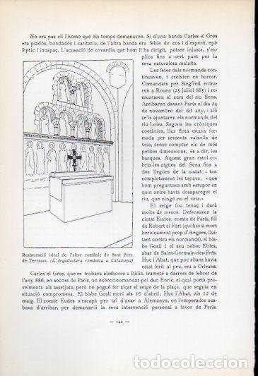 Paper Collecting Others: LAMINA V54193: Altar de Sant Pere de Terrassa, restauracio ideal - Antoni Rovira i Virgili