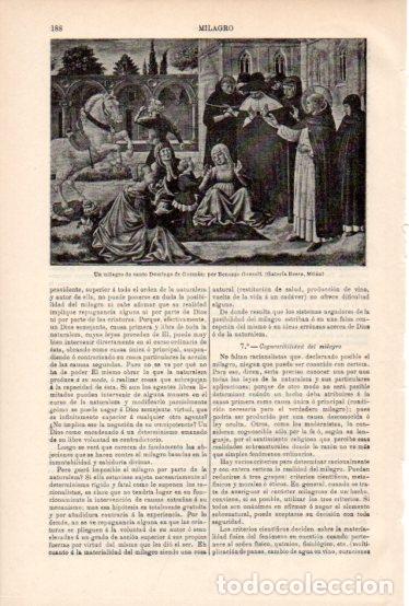 Otros art&iacute;culos de coleccionismo en papel: LAMINA ESPASA V54888: Milagro de santo Domingo de Guzman por B. Gozzoli - Varios