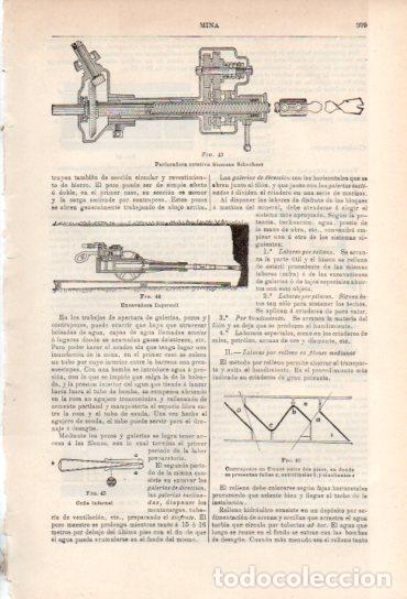 Otros art&iacute;culos de coleccionismo en papel: LAMINA ESPASA V54920: Perforadora rotativa Siemens - Varios