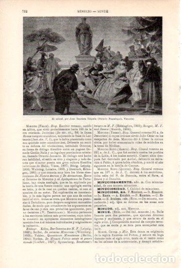 Collectionnisme Papier divers: LAMINA ESPASA V54955: El minue por Tiepolo - Varios