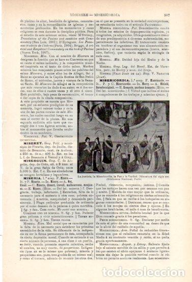 Sammelleidenschaft Andere Papierartikel: LAMINA ESPASA V54970: La Justicia, la Misericordia, la Paz y la Verdad miniatura s-XV - Varios