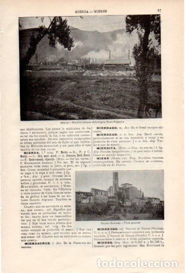 Sammelleidenschaft Andere Papierartikel: LAMINA ESPASA V54942: Siderurgia Duro-Felguera en Mieres - Varios