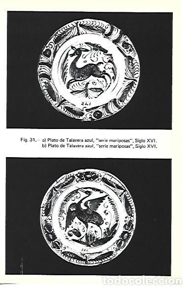 Sammelleidenschaft Andere Papierartikel: LAMINA 41188: Platos de Talavera serie mariposas del sigo XVI - VVAA