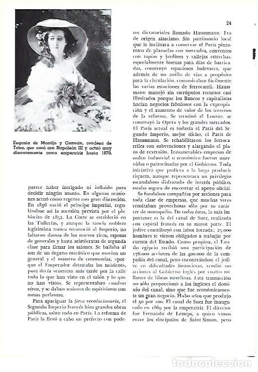 Otros art&iacute;culos de coleccionismo en papel: LAMINA 41211: Eugenia de Montijo - Pijoan