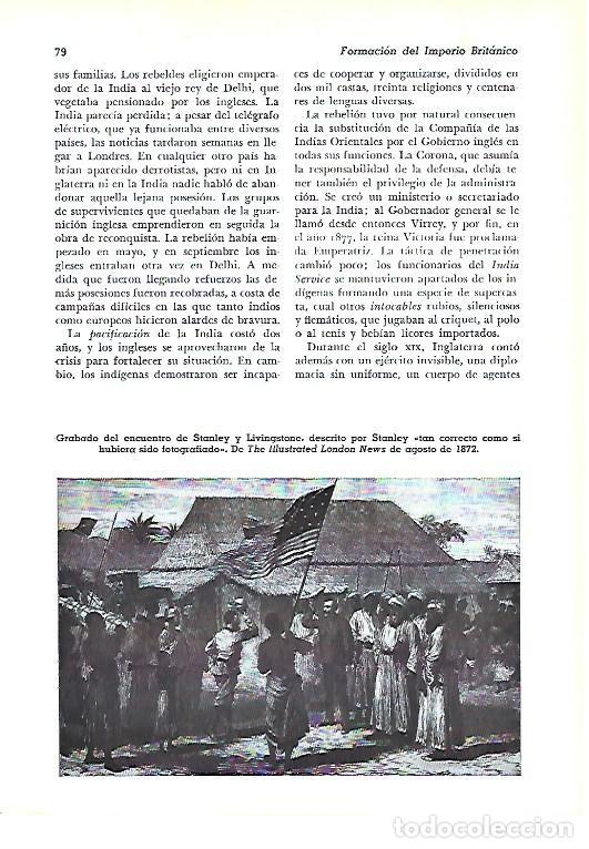 Otros art&iacute;culos de coleccionismo en papel: LAMINA 41238: Grabado del encuentro de Stanley y Livingstone - Pijoan