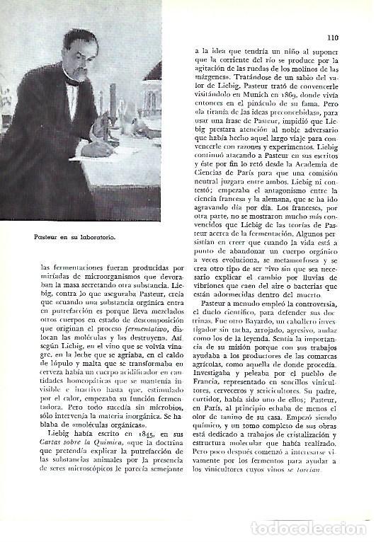 Otros art&iacute;culos de coleccionismo en papel: LAMINA 41253: Pasteur en su laboratorio - Pijoan