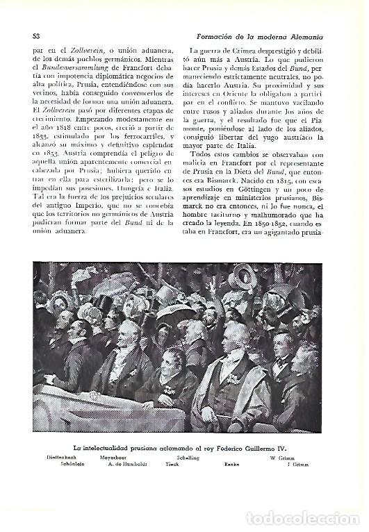 Otros art&iacute;culos de coleccionismo en papel: LAMINA 41225: Intelectuales aclamando al rey Federico Guillermo IV de Prusia - Pijoan
