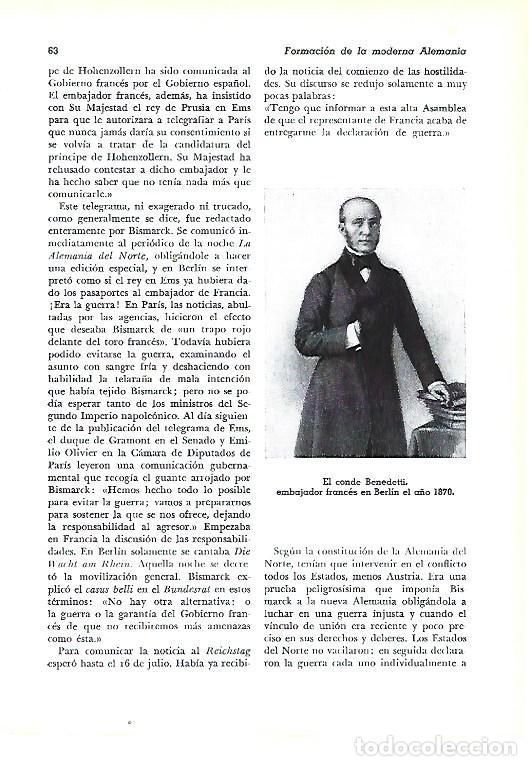 Otros art&iacute;culos de coleccionismo en papel: LAMINA 41230: El Conde Benedetti en el a&ntilde;o 1870 - Pijoan