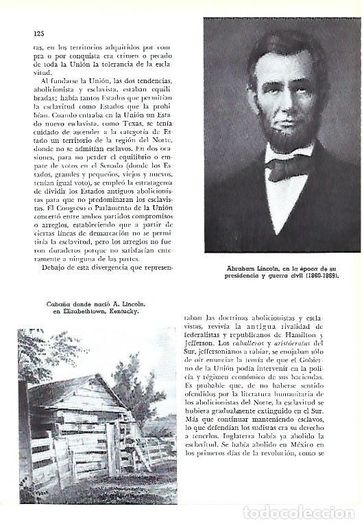 Paper Collecting Others: LAMINA 41261: Abraham Lincoln y la caba&ntilde;a donde nacio - Pijoan