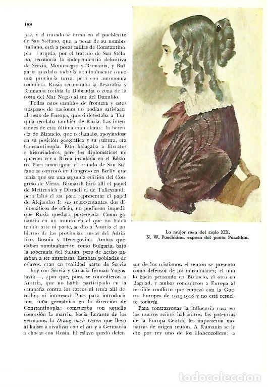 Otros art&iacute;culos de coleccionismo en papel: LAMINA 41298: N.W. Puschkina - Pijoan